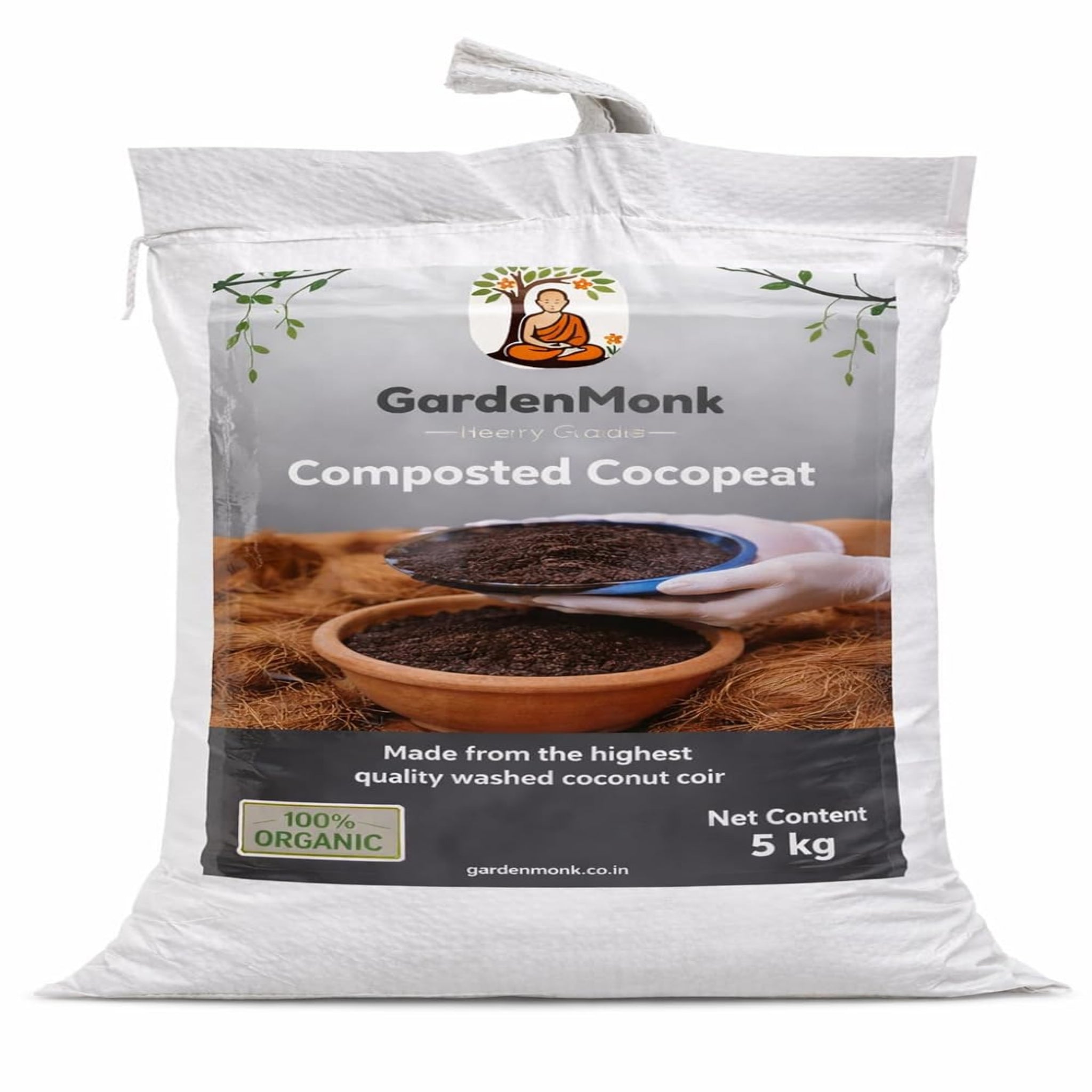 GardenMonk - NurseryGrade Cocopeat
