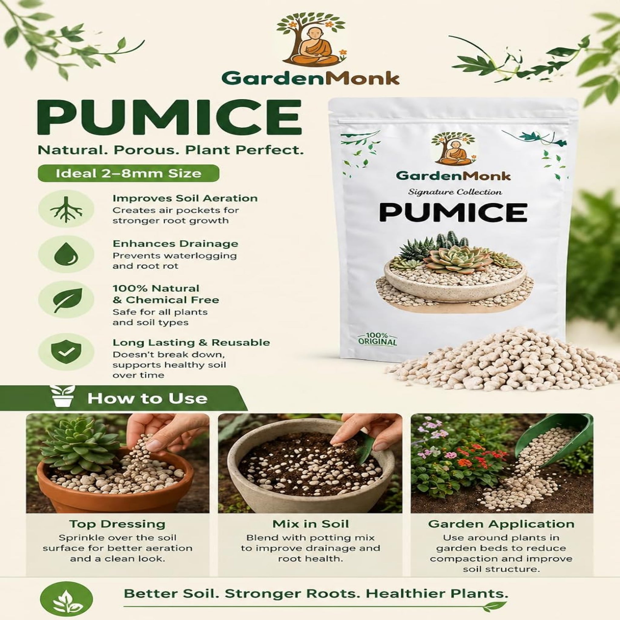 GardenMonk - Pumice
