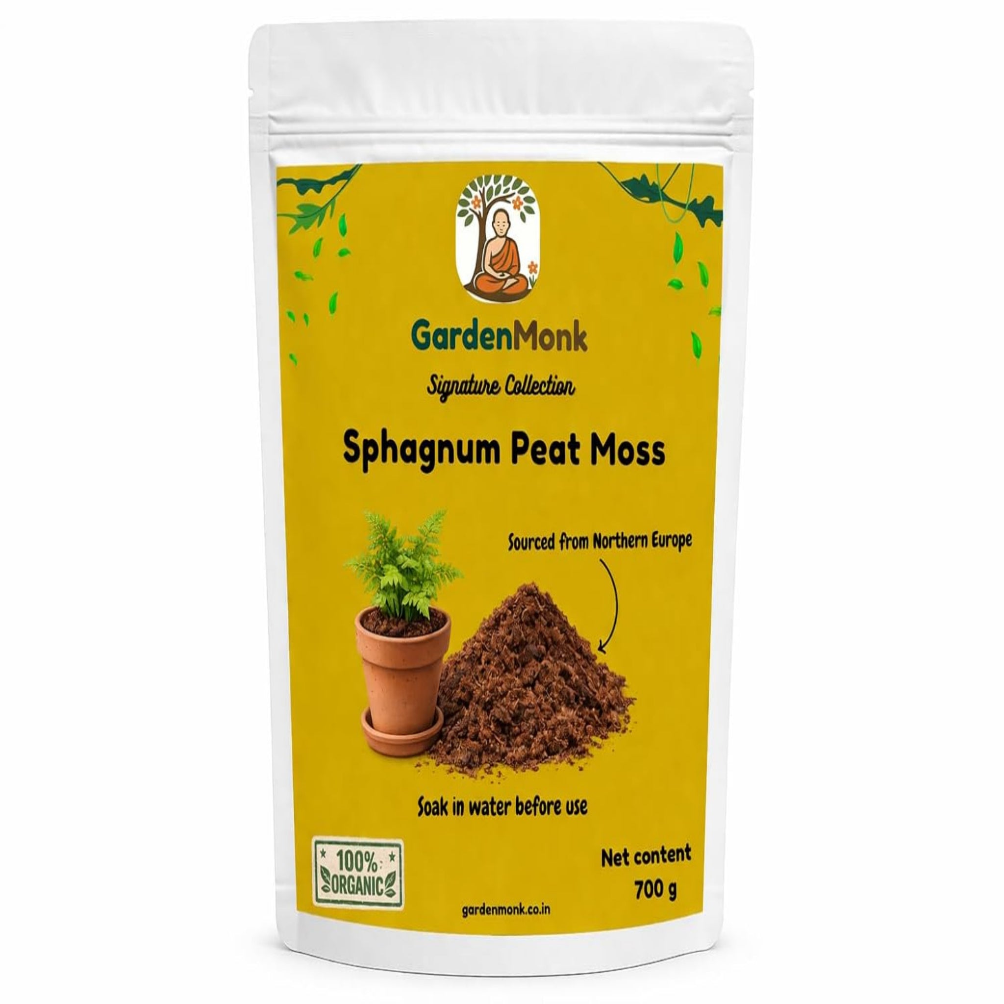 GardenMonk - Sphagnum Peat Moss